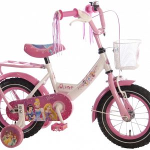 Bicicleta-Princess-12-Inch-215-cm-Fete-Alb-Roz1