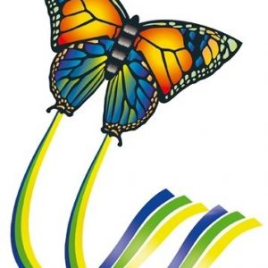 single-line children's kite Butterfly 65 cm