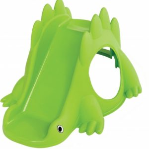 slide dino 115 cm green