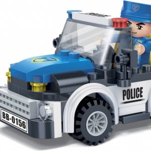construction kit 100-piece police car