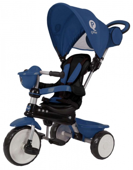 driewieler Comfort 4-in-1 Junior Blue